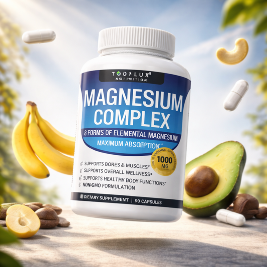 Magnesium complex: Energía, descanso y salud muscular
